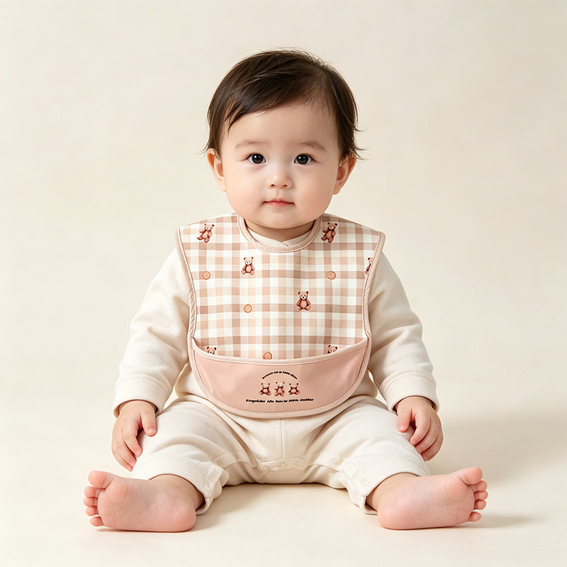 Baby Food Year Old - ベビー防水よだれかけ 調節可能なよだれかけ フードキャッチャーポケット付き 汚れにくい幼児用食事よだれかけ 1-5歳の男の子と女の子向け