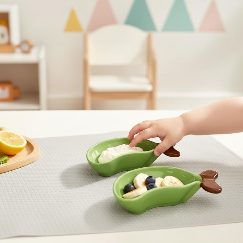 Baby Food Banana - 多機能食品グレード手動バナナすりおろし器、滑り止め加工、かわいい形、鍋の調味料やベビーフードに最適