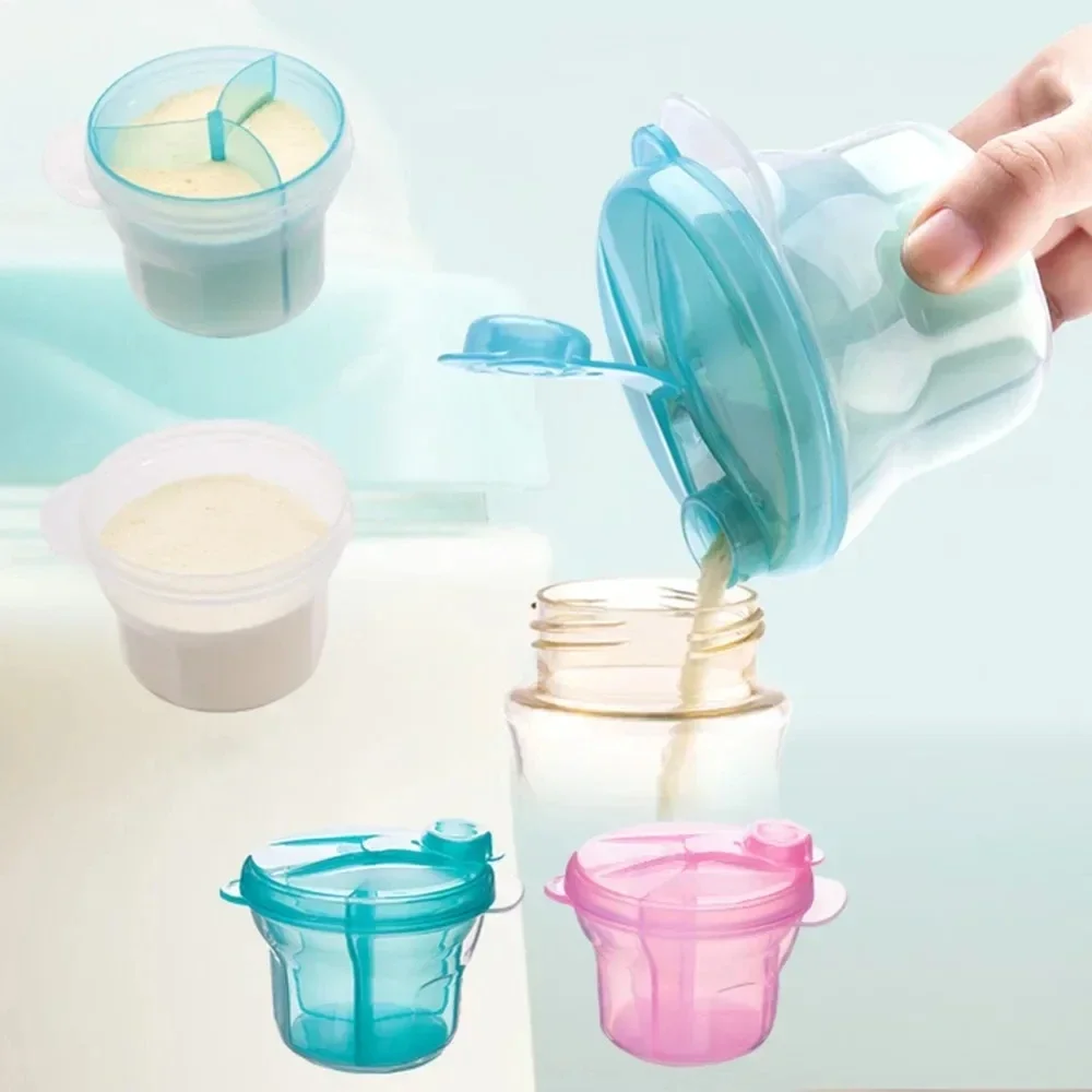 Baby Food Diet - 乳児用粉ミルク用 3 グリッド ポータブル フォーミュラ ディスペンサー、ビスフェノール