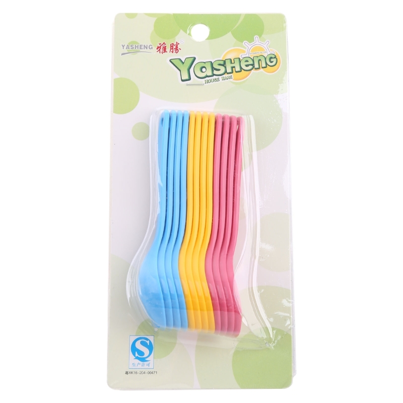 Baby Food Utensil - 赤ちゃんのためのプラスチック製の食事スプーン,12個,幼児のための食品キット