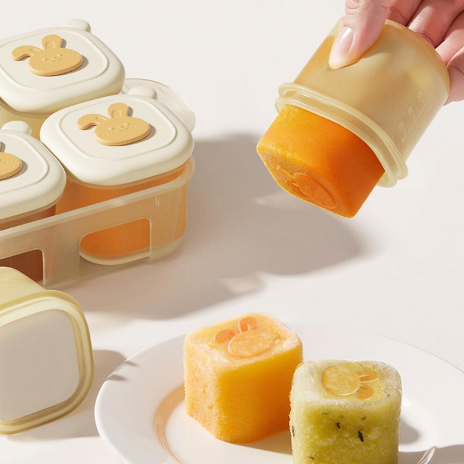 キューブフードフリーザートレイ子供用ヨーグルト容器子供用食品 - Baby Food Yogurt のレビューと価格