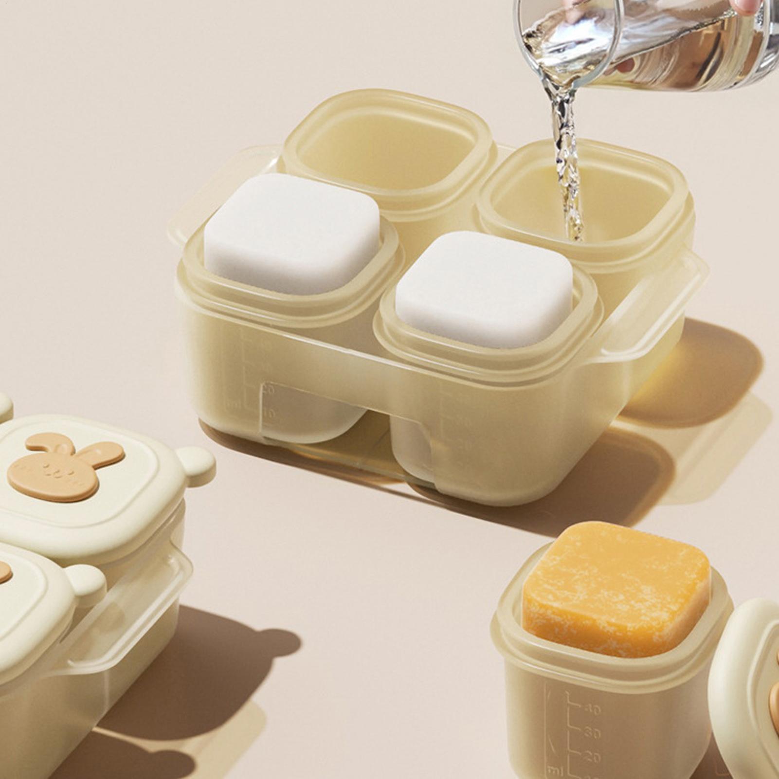 キューブフードフリーザートレイ子供用ヨーグルト容器子供用食品 - Baby Food Yogurt のレビューと価格