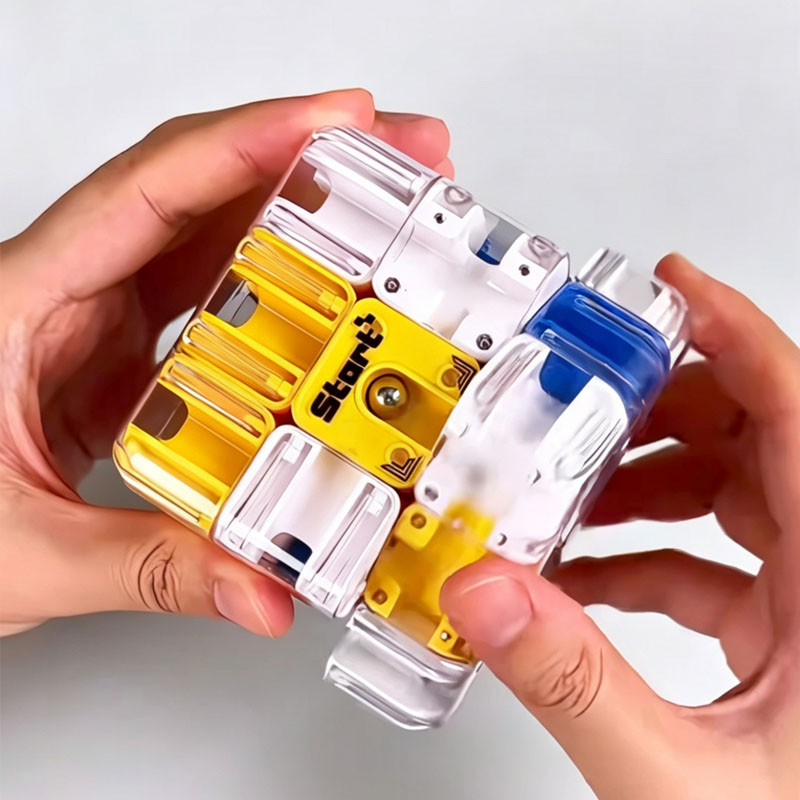 斬新な3D回転ボール迷路キューブパズル、子供と大人のための頭 - Baby Food Game のレビューと価格