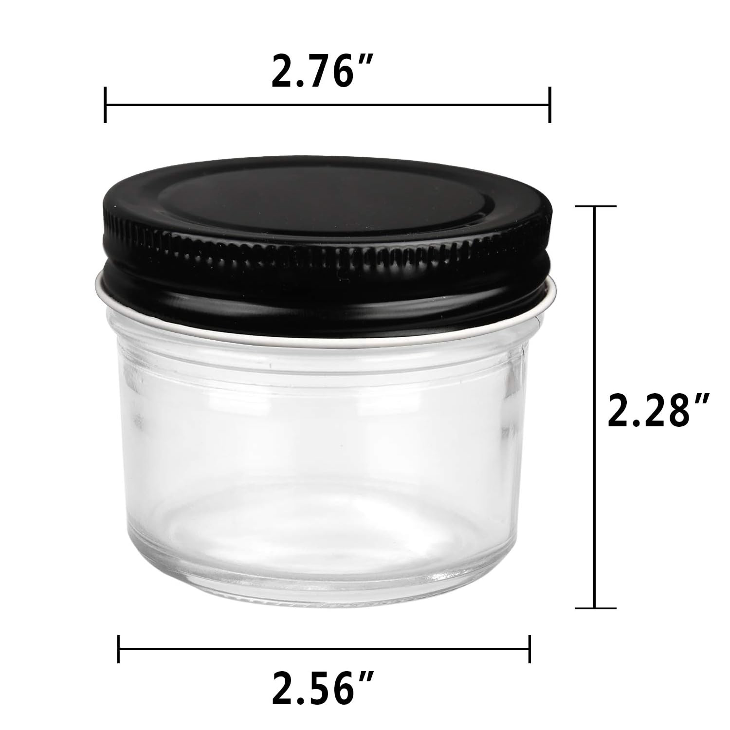 100mlガラス瓶（蓋付き）、小型メイソンジャー、ミニ缶詰瓶 - Baby Food Glass Jars のレビューと価格