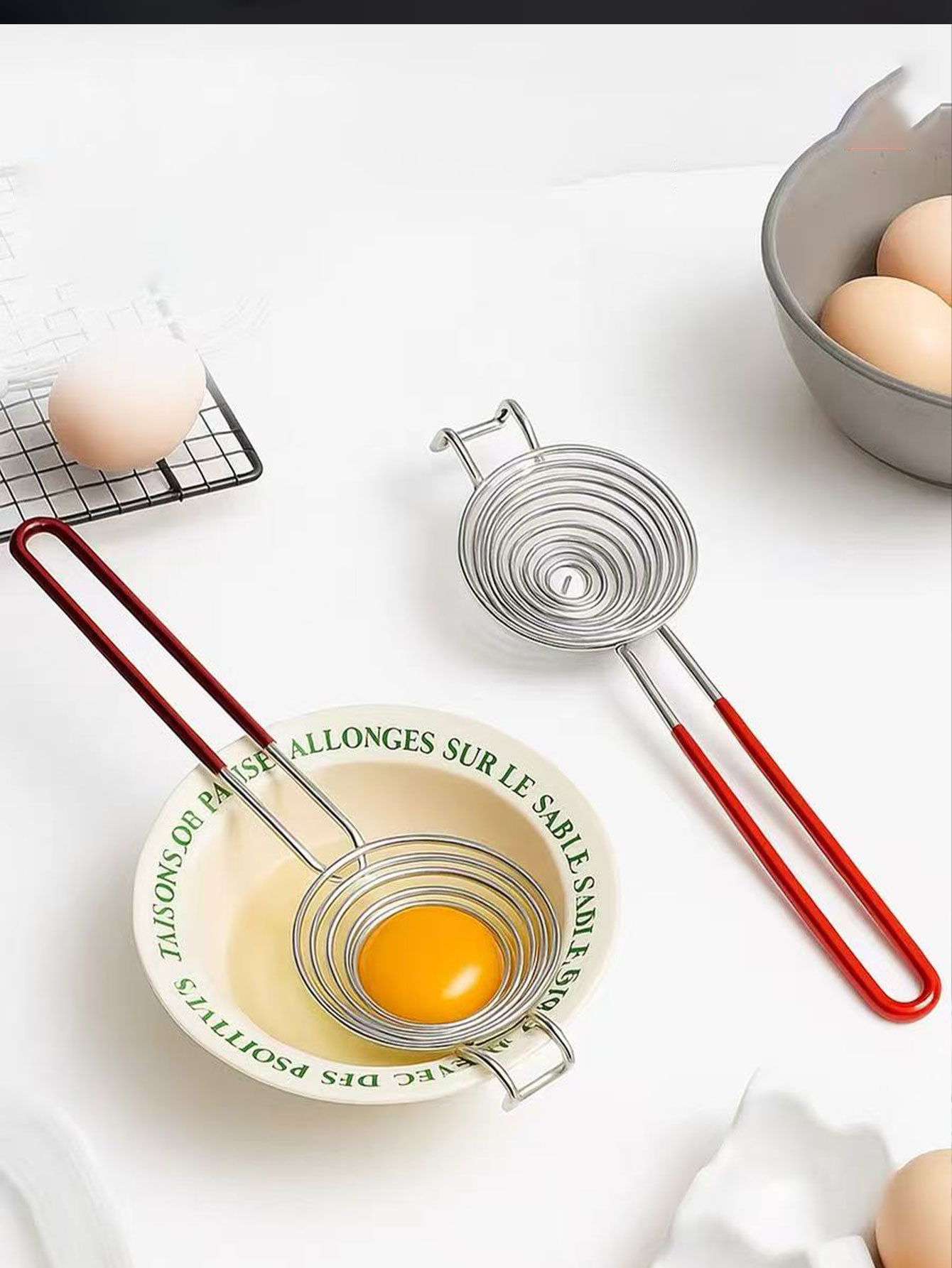 卵白と卵黄分離器、卵液タンパク質フィルター、ベビーフード分離 - Baby Food With Protein のレビューと価格