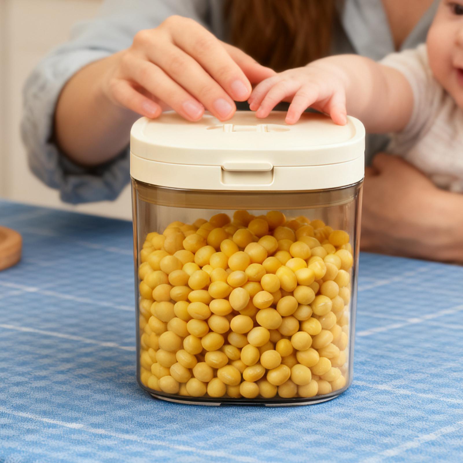 400/800/1200ml 密閉食品保存容器 スコップ付き - Baby Food Container Sugar Baby のレビューと価格
