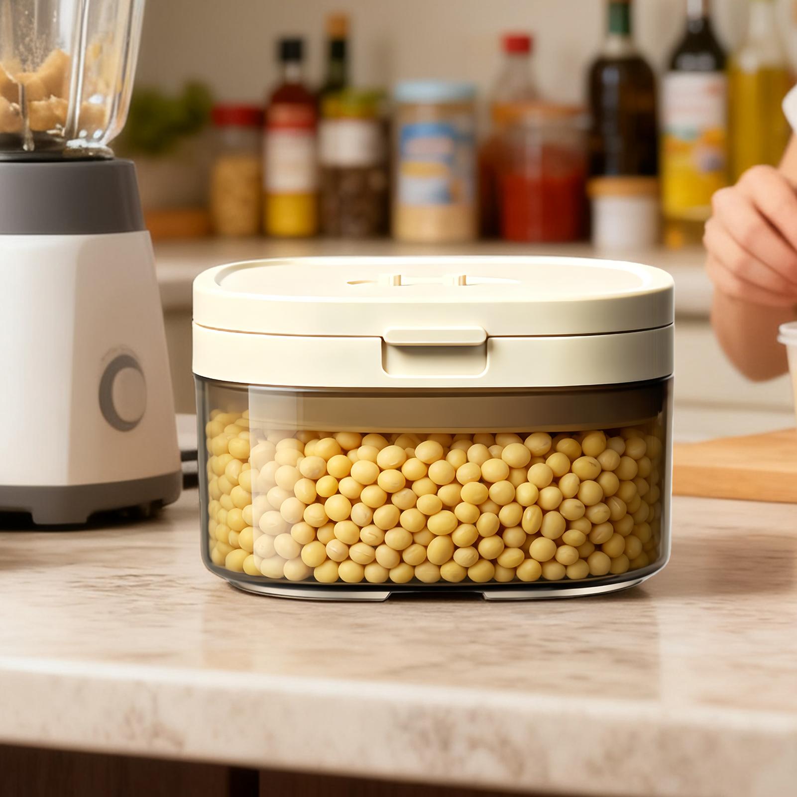 400/800/1200ml 密閉食品保存容器 スコップ付き - Baby Food Container Sugar Baby のレビューと価格
