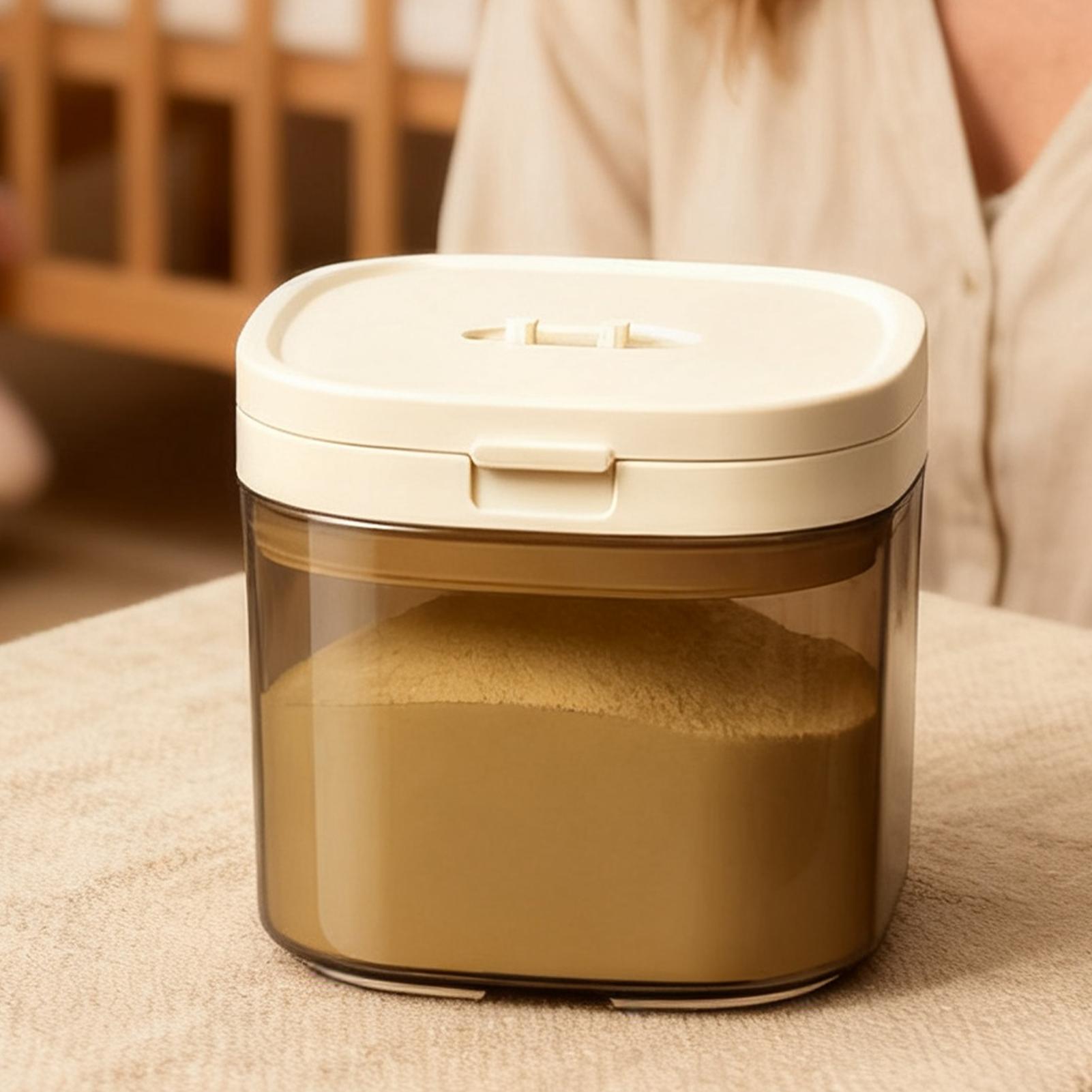 400/800/1200ml 密閉食品保存容器 スコップ付き - Baby Food Container Sugar Baby のレビューと価格