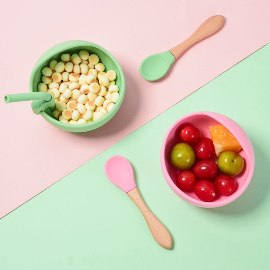 シリコン製のフィーディングボウル,高品質のベビーディッシュ, - Baby Food Diet のレビューと価格