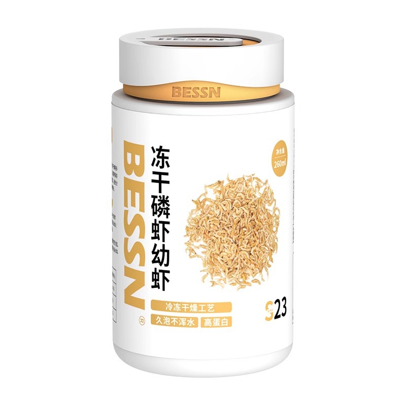 BESSN フリーズドライ クリル＆ベビーシュリンプ - 小 - Baby Food With Protein のレビューと価格