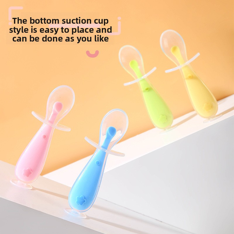 ベビーシリコンスプーン、ベビーライスペーストフィーディング、 - Baby Food Utensil のレビューと価格