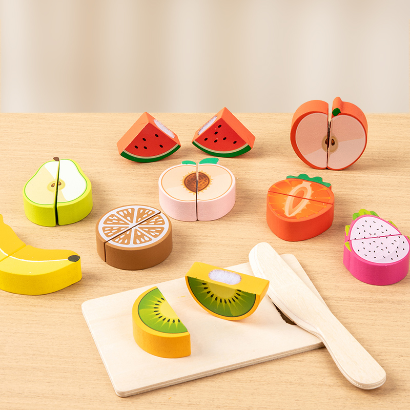 木製キッチンごっこおもちゃシミュレーション切断フルーツ食品ゲ - Baby Food Under 1 Year のレビューと価格