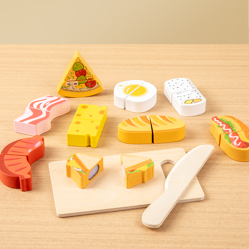 木製キッチンごっこおもちゃシミュレーション切断フルーツ食品ゲ - Baby Food Under 1 Year のレビューと価格