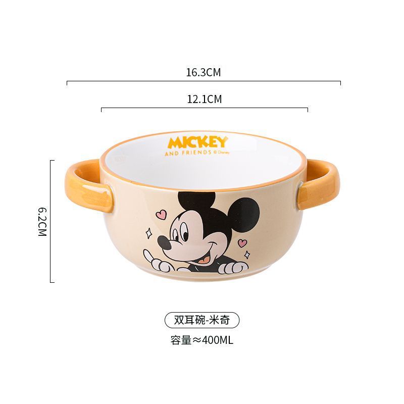 ディズニー子供用バイノーラルフードボウルセット厚みのあるセラ - Baby Food Under 1 Year のレビューと価格