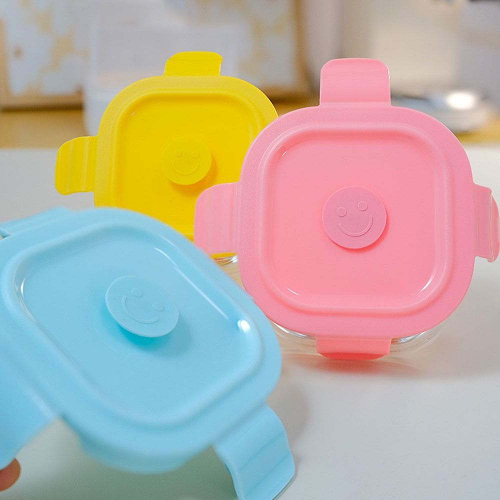 新しい170ml食品保存容器 冷凍ガラス製ベビーフードカップ - Baby Food Jars のレビューと価格