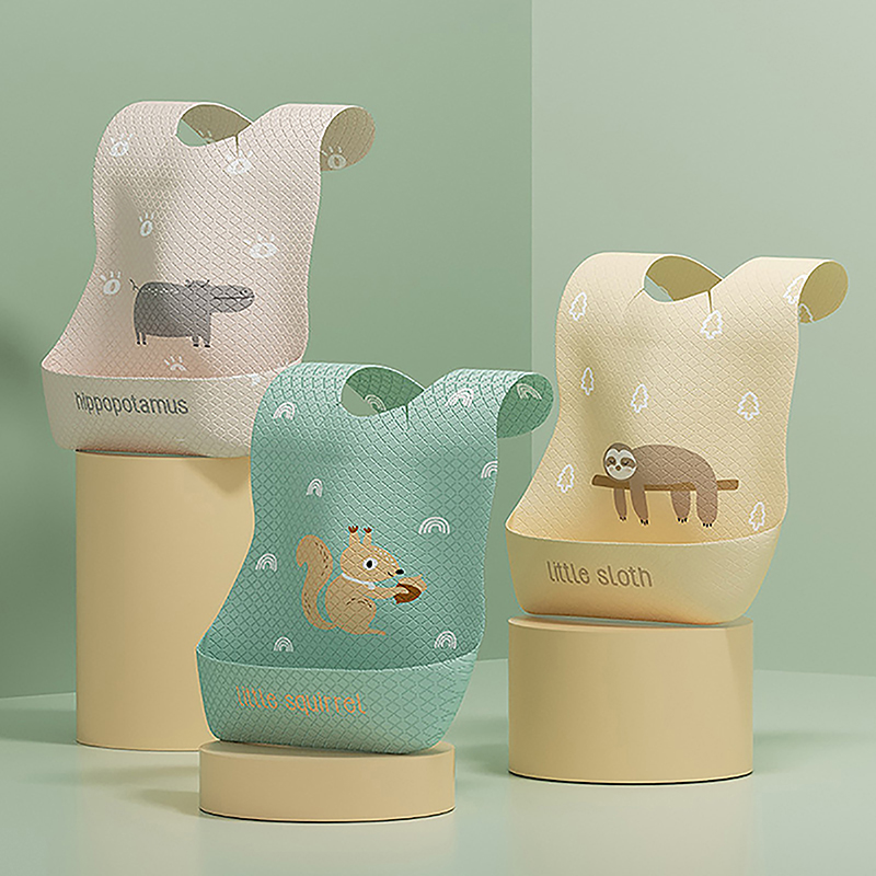 赤ちゃん用の調節可能な防水よだれかけ,子供用の授乳用品,食べ - Feeding Baby Food のレビューと価格