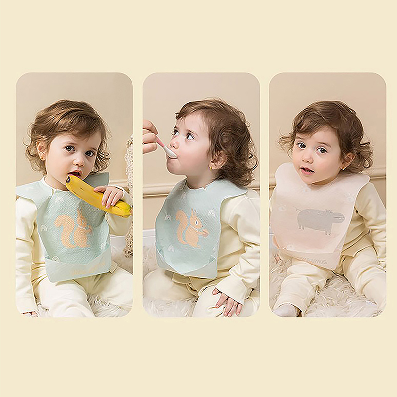 赤ちゃん用の調節可能な防水よだれかけ,子供用の授乳用品,食べ - Feeding Baby Food のレビューと価格