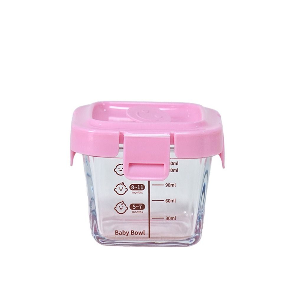 小さな石、ベビーカップ、電子レンジ対応、冷凍用のガラス食品収 - Baby Food Jars のレビューと価格
