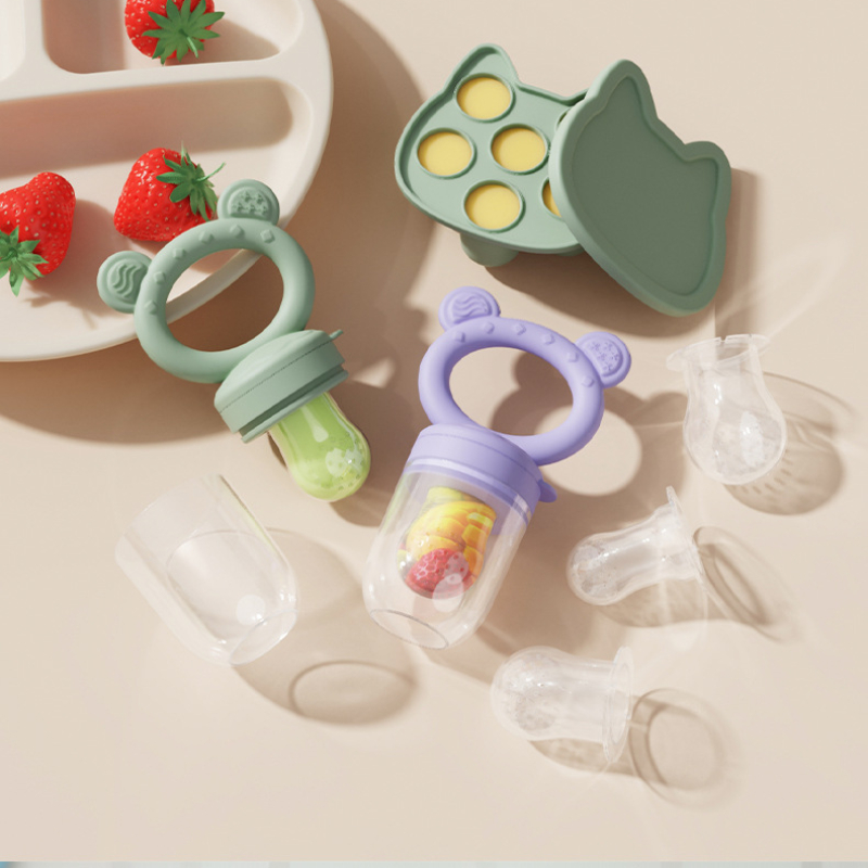 ベビーおしゃぶりフルーツフィーダーカバー付きシリコーン新生児 - Baby Food Diet のレビューと価格