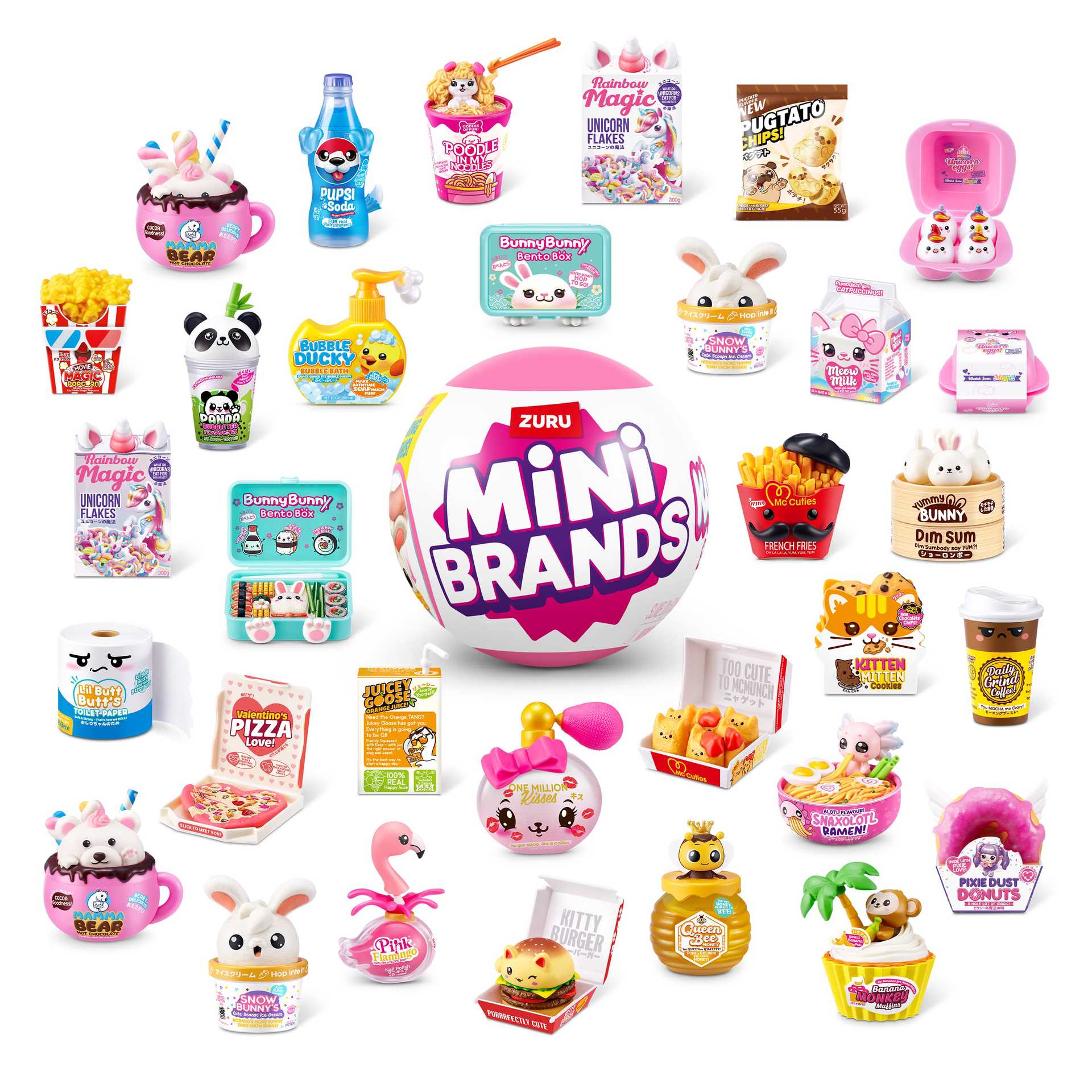 ズルサプライズトイマイミニブランドかわいいベビーフードフィギ - Baby Food Under 1 Year のレビューと価格