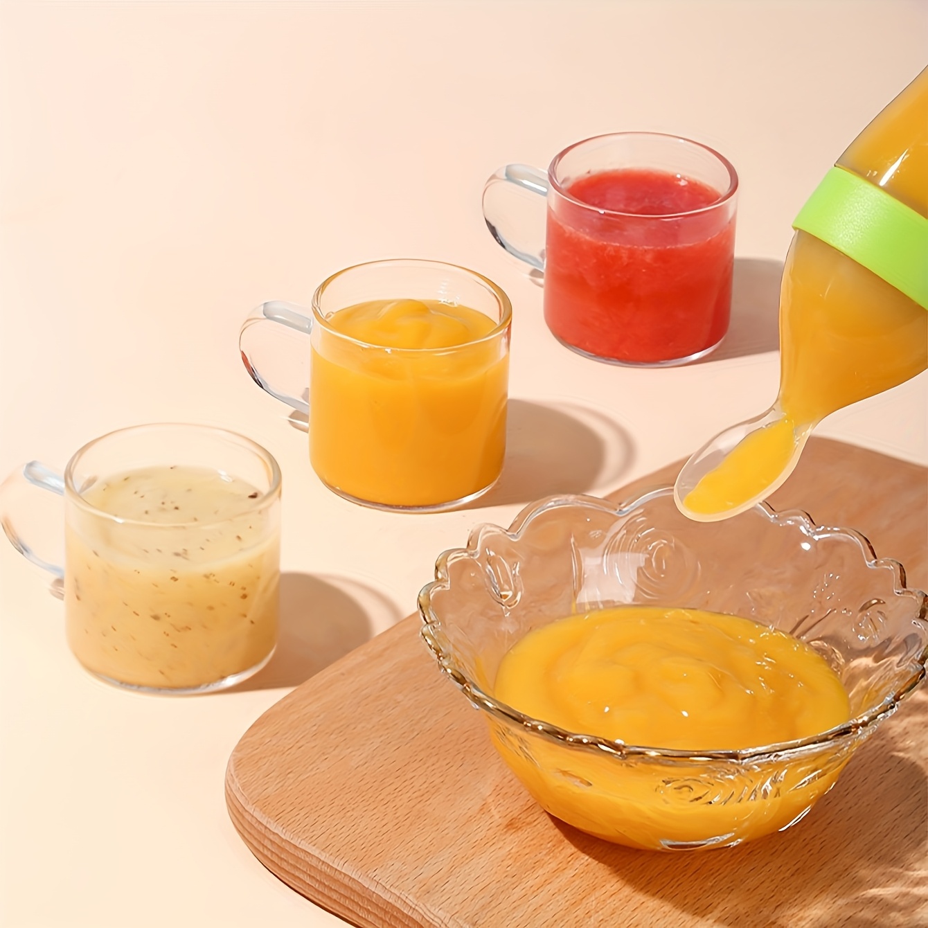 9 個の給餌カトラリー: 米シリアル用のスプーンと吸盤付きシ - Baby Food Utensil のレビューと価格