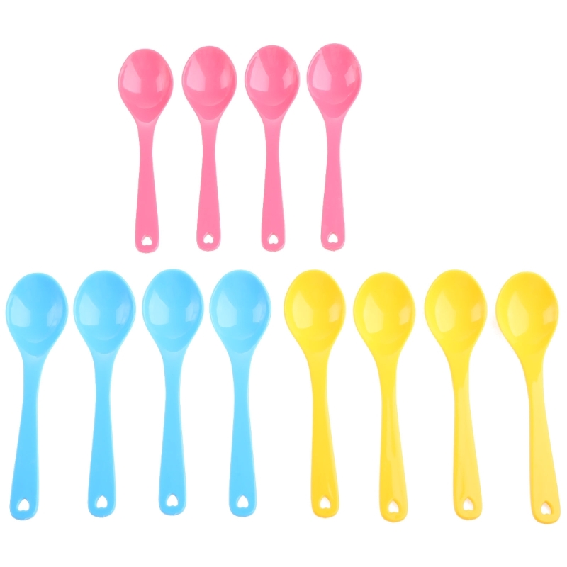 赤ちゃんのためのプラスチック製の食事スプーン,12個,幼児の - Baby Food Utensil のレビューと価格