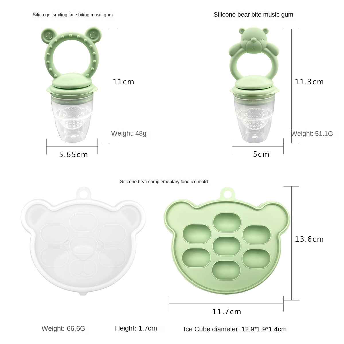 赤ちゃん用シリコン歯がためリング,食品グレード,環境にやさし - Baby Food Diet のレビューと価格